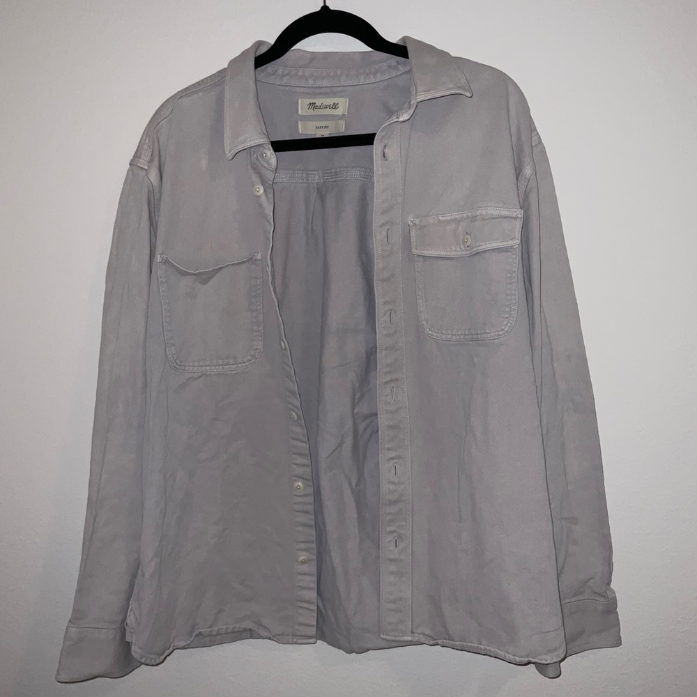 Madewell gray Utility Button Down Shirt - easy fit